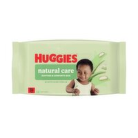 Huggies Natural Care Aloe Vera Baby Wipes (48 Piece)