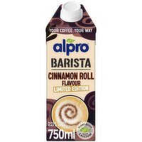 Alpro Barista Cinnamon Roll Dairy Free Drink (750 ml)