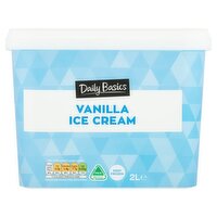 Daily Basics Vanilla Ice Cream Tub (2 L)