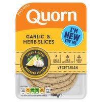 Quorn Garlic & Herb Vegetarian Slices (100 g)