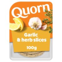 Quorn Garlic & Herb Vegetarian Slices (100 g)