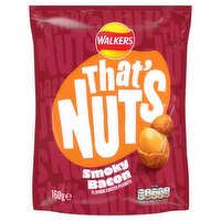 Walkers That¿s Nuts Smoky Bacon Coated Peanuts (160 g)