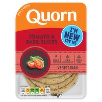 Quorn Tomato & Basil Slices (100 g)