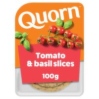 Quorn Tomato & Basil Slices (100 g)