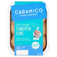 Caramico Soft & Sticky Cinnamon Buns (210 g)