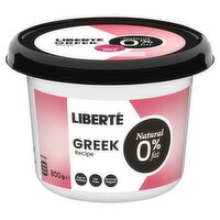 Liberte Natural 0% Fat Greek Yogurt (800 g)
