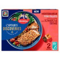 Birds Eye Captain's Discoveries Mediterranean Tomato & Thyme Fish Fillets (220 g)