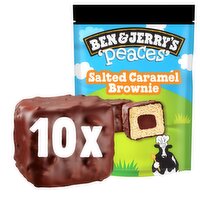 Ben & Jerry's Salted Caramel Brownie Ice Cream 10 Pack (190 ml)