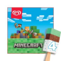HB Minecraft Ice Pop 4 Pack (75 ml)