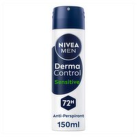 Nivea Men Derma Control Sensitive 72H Anti-Perspirant Spray (150 ml)