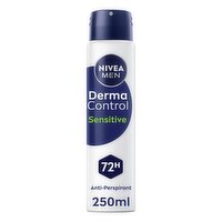 Nivea Men Derma Control Sensitive 72H Anti-Perspirant Spray (250 ml)