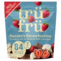 TruFru Strawberries in White & Milk Chocolate (200 g)