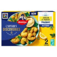 Birds Eye Captain''s Discoveries Lemon & Parsley Battered Prawns (250 g)