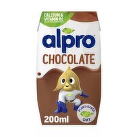 Alpro Kids Chocolate Oat Drink (200 ml)