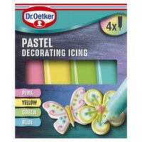 Dr.Oetker Pastel Decorating Icing 4 Pack (17 g)