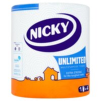 Nicky Unlimited Extra Strong Kitchen Towel (250 Sheets)