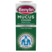 Benylin Menthol Mucus Cough (150 ml)