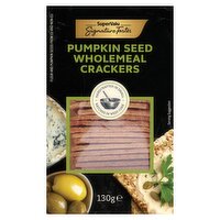 SuperValu Signature Tastes Irish Pumpkin Seed Wholemeal Crackers (130 g)