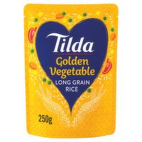 Tilda Microwave Golden Vegetable Rice (250 g)