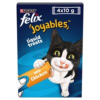 Felix Joyables Chicken Liquid Treats 4 Pack (10 g)