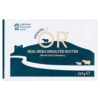 Or Real Irish Unsalted Butter (227 g)