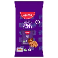 SuperValu Mini Milk Chocolate Rice Cakes 4 Pack (30 g)