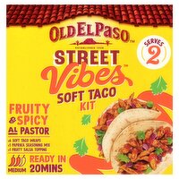 Old El Paso Street Vibes Soft Taco Kit Fruity & Spicy Al Pastor (257 g)