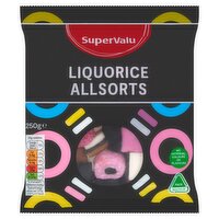 SuperValu Liquorice Allsorts (250 g)
