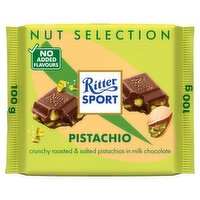 Ritter Sport Pistachio Chocolate Bar (100 g)