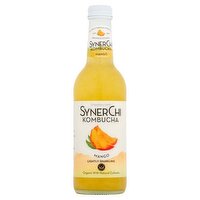 SynerChi Mango Kombucha Lightly Sparkling Drink Bottle (330 ml)