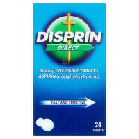 Disprin Direct Chewable Tablets 300mg (24 Piece)