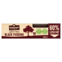 Oakpark Lean & Tasty Black Pudding Chubb (280 g)