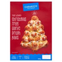 Caramico Christmas Tree Garlic Dough Balls (280 g)
