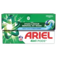 Ariel Original 4In1 Laundry Pods 38 Wash (897 g)