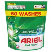 Ariel Original 4In1 Laundry Pods 60 Wash (1.17 kg)