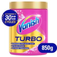 Vanish Turbo Pink Powder Stain Remover (850 g)