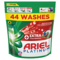 Ariel Platinum Extra Stain Removal Laundry Pods 44 Washes (1.12 kg)