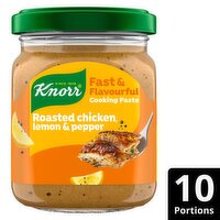 Knorr Roasted Chicken, Lemon & Black Pepper Cooking Paste (165 g)