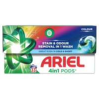 Ariel 4in1 Colour Laundry Pods 33 Washes (772 g)