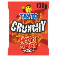 Tayto Crunchy Hot & Spicy Snacks (130 g)