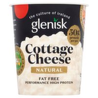 Glenisk Natural Fat Free Cottage Cheese High Protein (320 g)