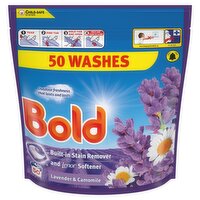 Bold Lavender & Camomile Laundry Pods 50 Washes (1.1 kg)