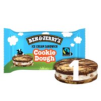 Ben & Jerry's Cookie Dough Ice Cream Sandwich (120 ml)