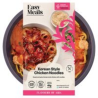 Easy Meals Sweet & Spicy Korean Style Noodle Bowl (450 g)