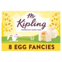 Mr Kipling Vanilla Egg Fancies 8 Pack (223 g)
