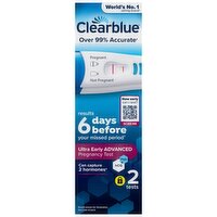 Clearblue Ultra Early Advanced Pregnancy Test (2 Piece)