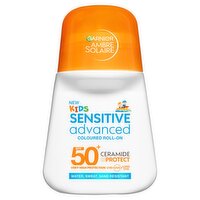 Garnier Ambre Solaire Kids Sensitive Advanced Coloured Roll On SPF 50+ (50 ml)