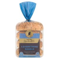 SuperValu Signature Tastes Everything Bagel 4 Pack (340 g)
