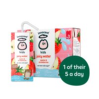 Innocent Apples & Strawberries Kids Juicy Water 3 Pack (200 ml)