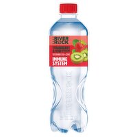 Deep River Rock Strawberry & Kiwi Immune System Sparkling Water Bottle (500 ml)